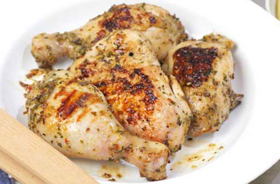 Honey and mustard chicken