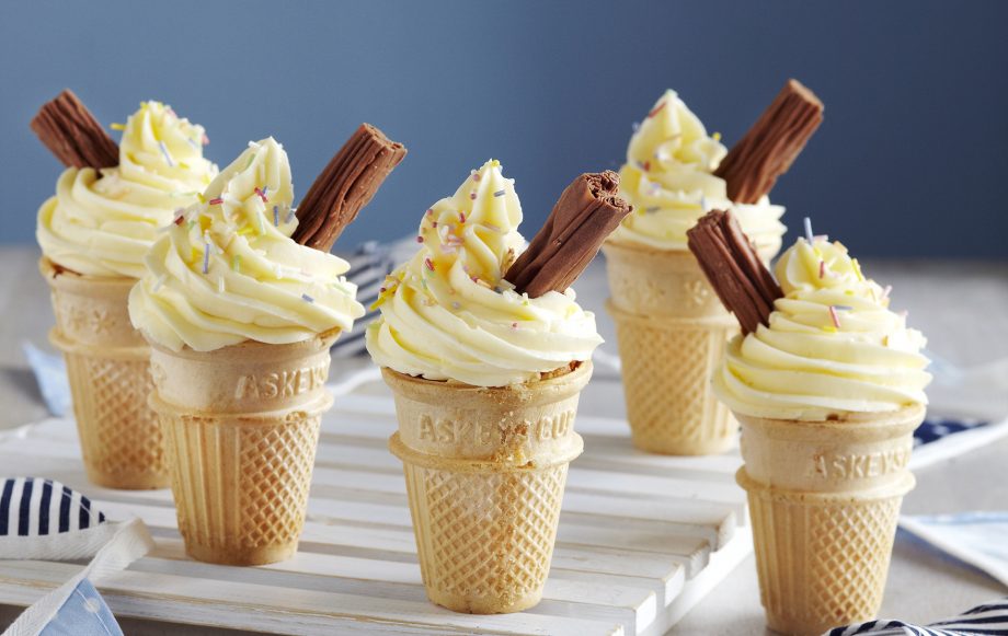 Ice cream cone cupcakes