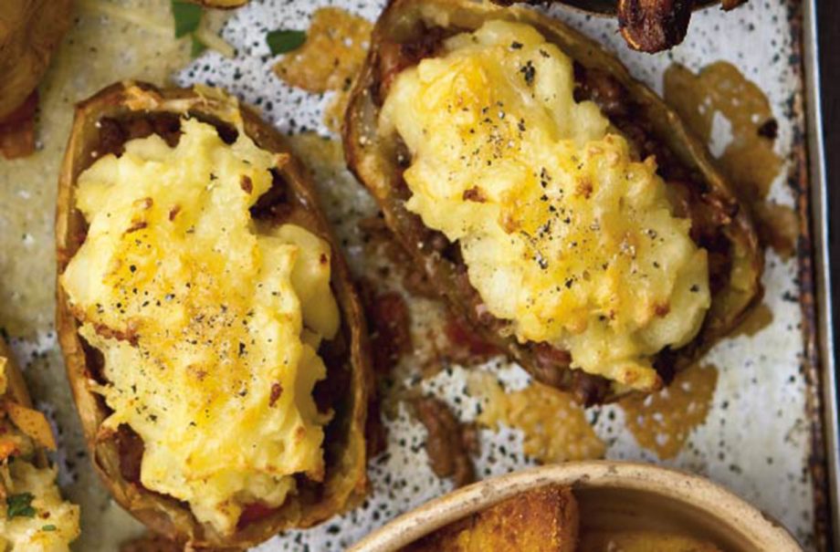Jacket potato fillings