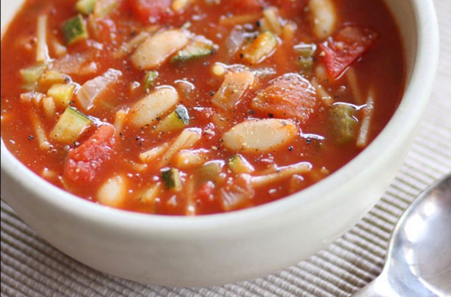 Minestrone soup
