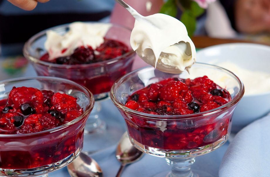Mixed berry compote