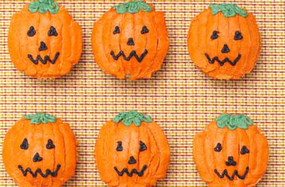 Pumpkin and maple cupcakes