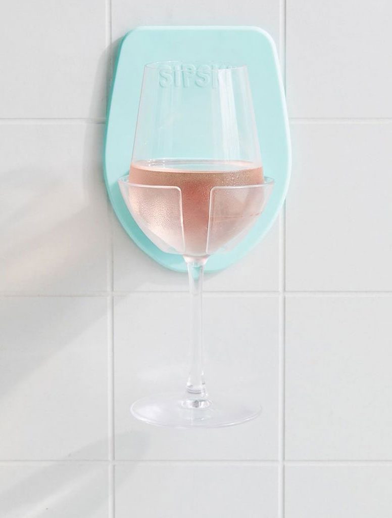 Sipski Shower Wine Glass Holder