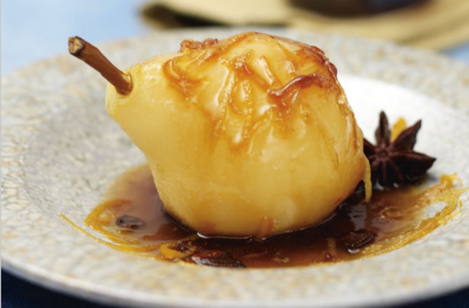 Star spiced pears