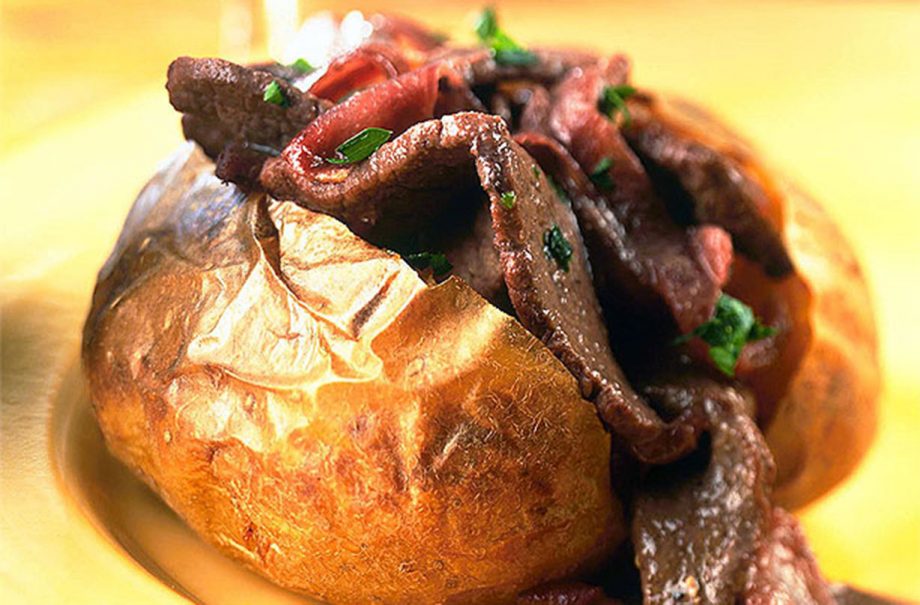 Jacket potato fillings
