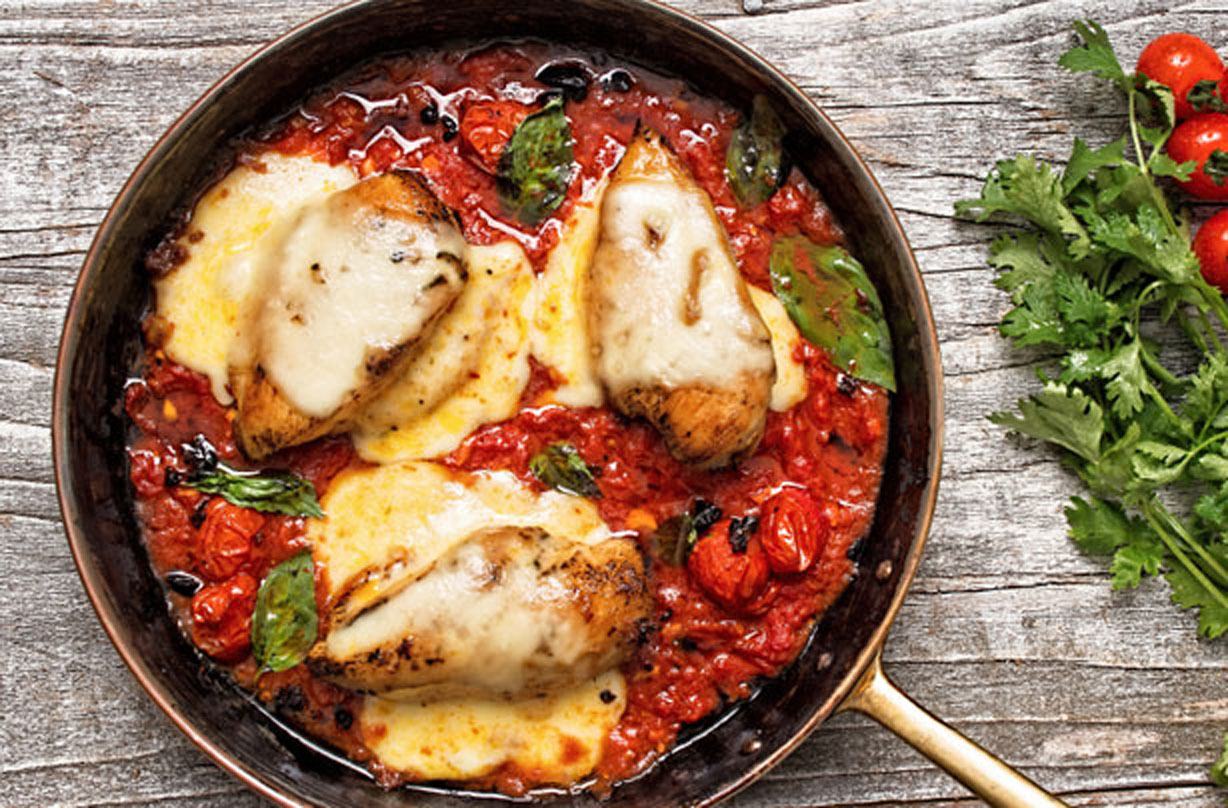 Tomato baked chicken