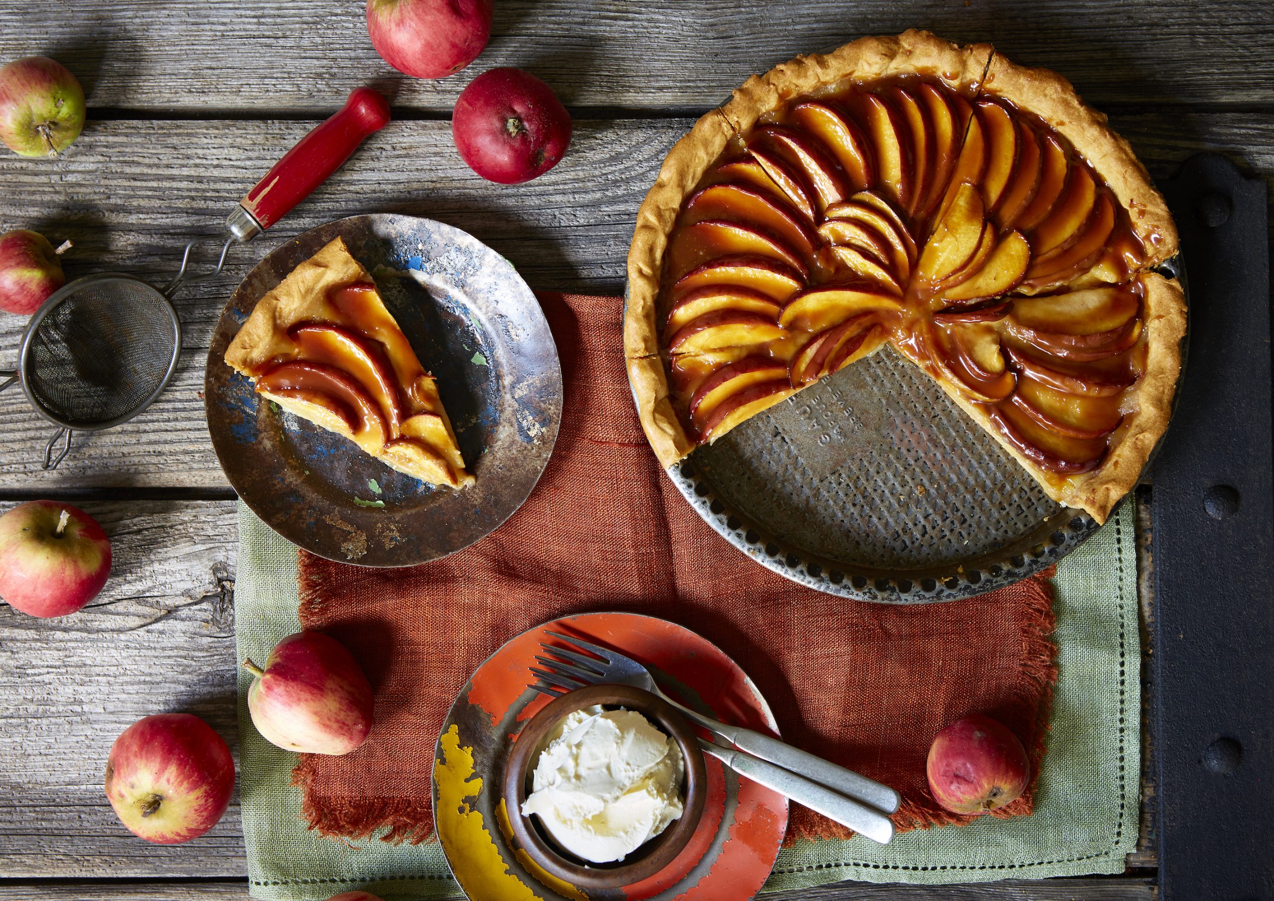 Caramel Apple Pie American Recipes GoodtoKnow