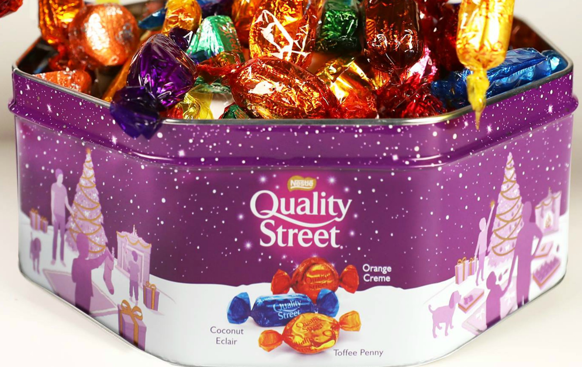 Quality Street fans will not be happy with the missing chocolate in this year's tin