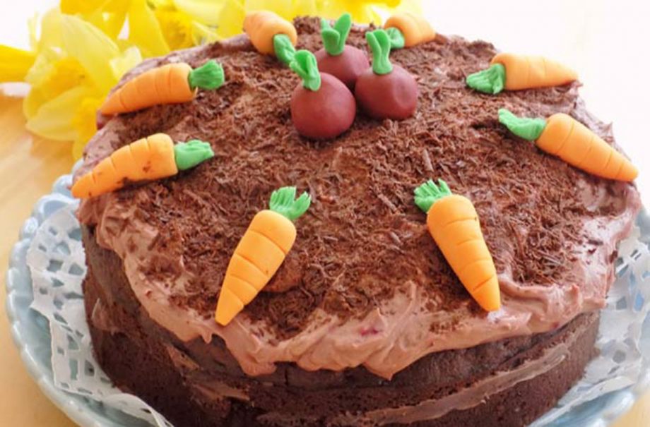Carrot and beetroot cake
