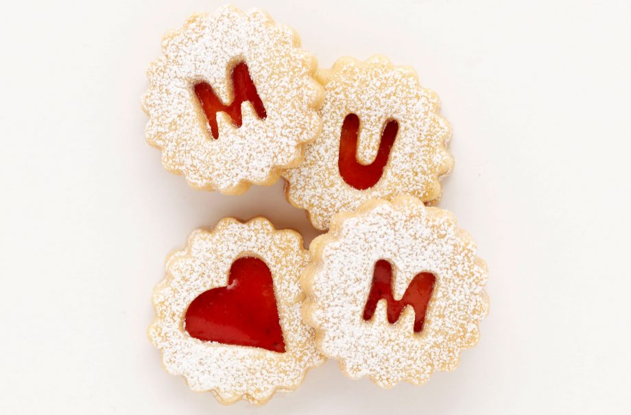 I love you mum biscuits