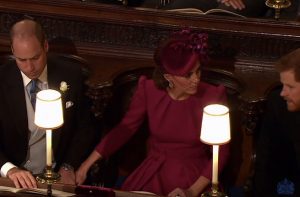 William and Kate holding hands