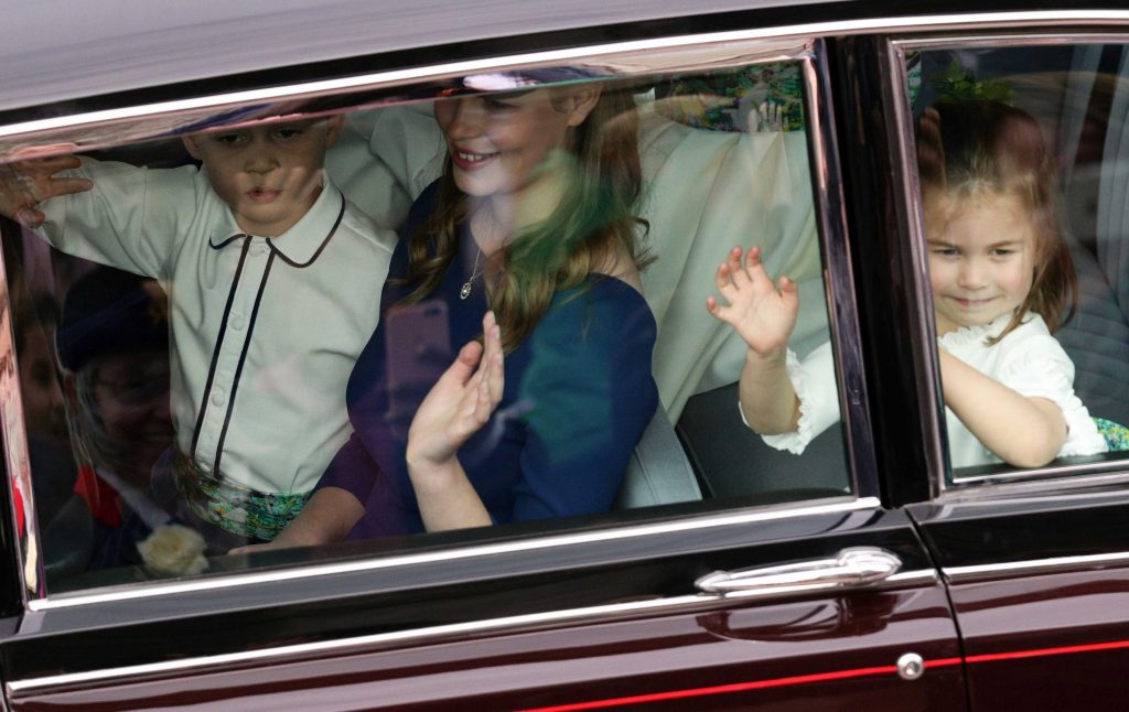 prince george princess charlotte royal wedding