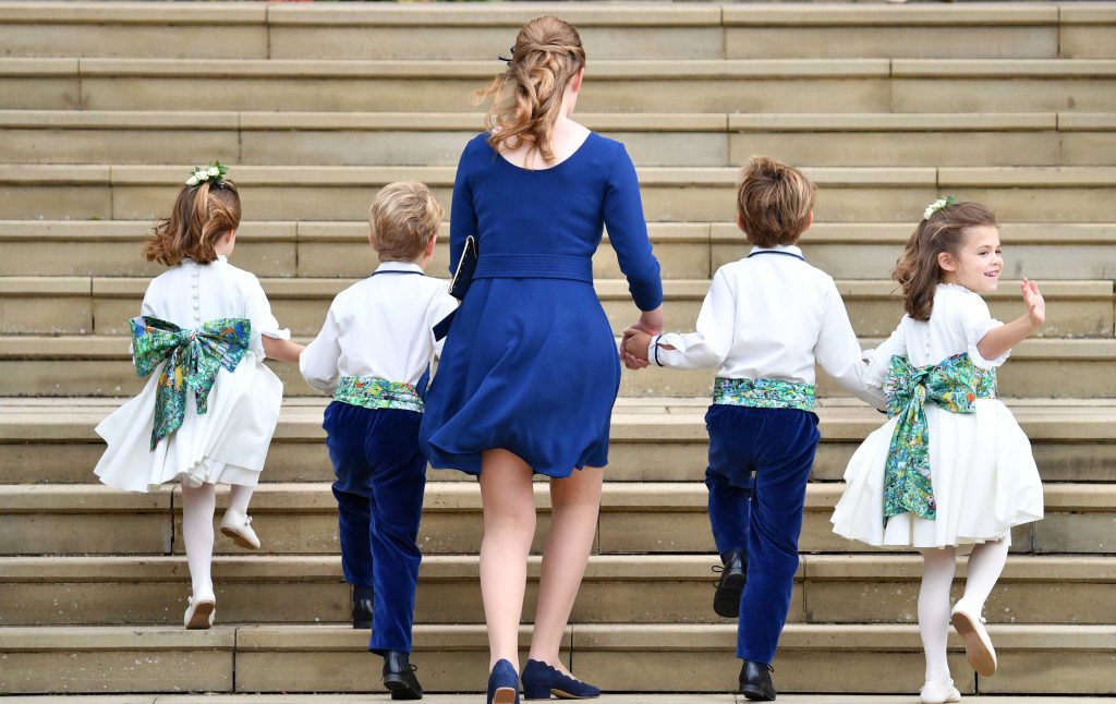 princess charlotte royal wedding princess eugenie wedding