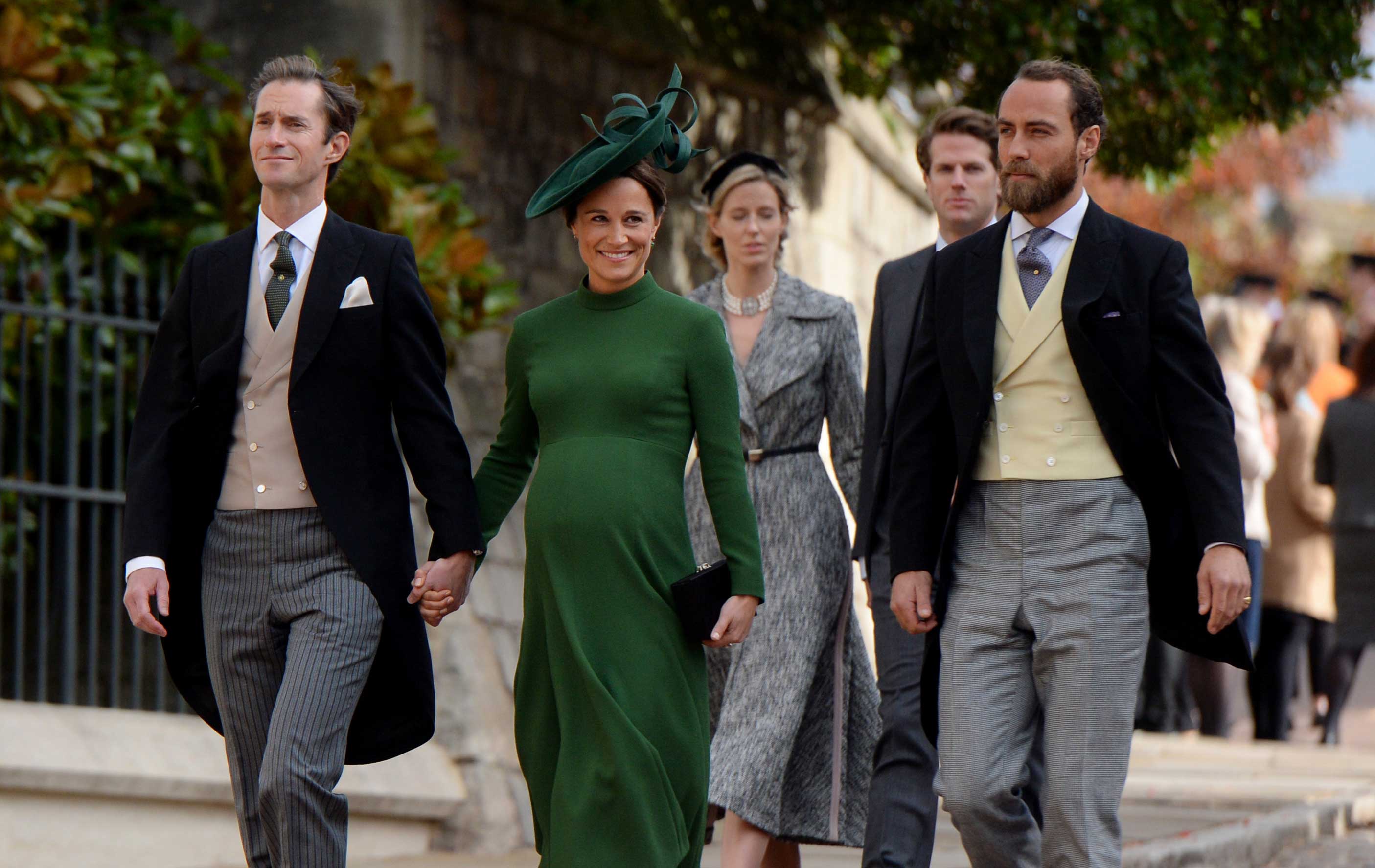 James Matthews, Pippa Middleton and James Middleton