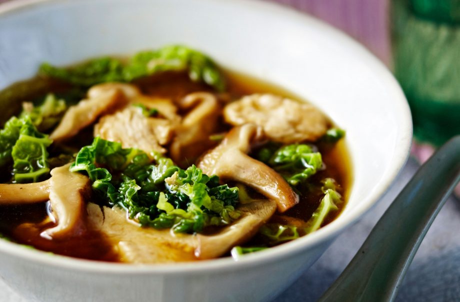 Chicken miso soup