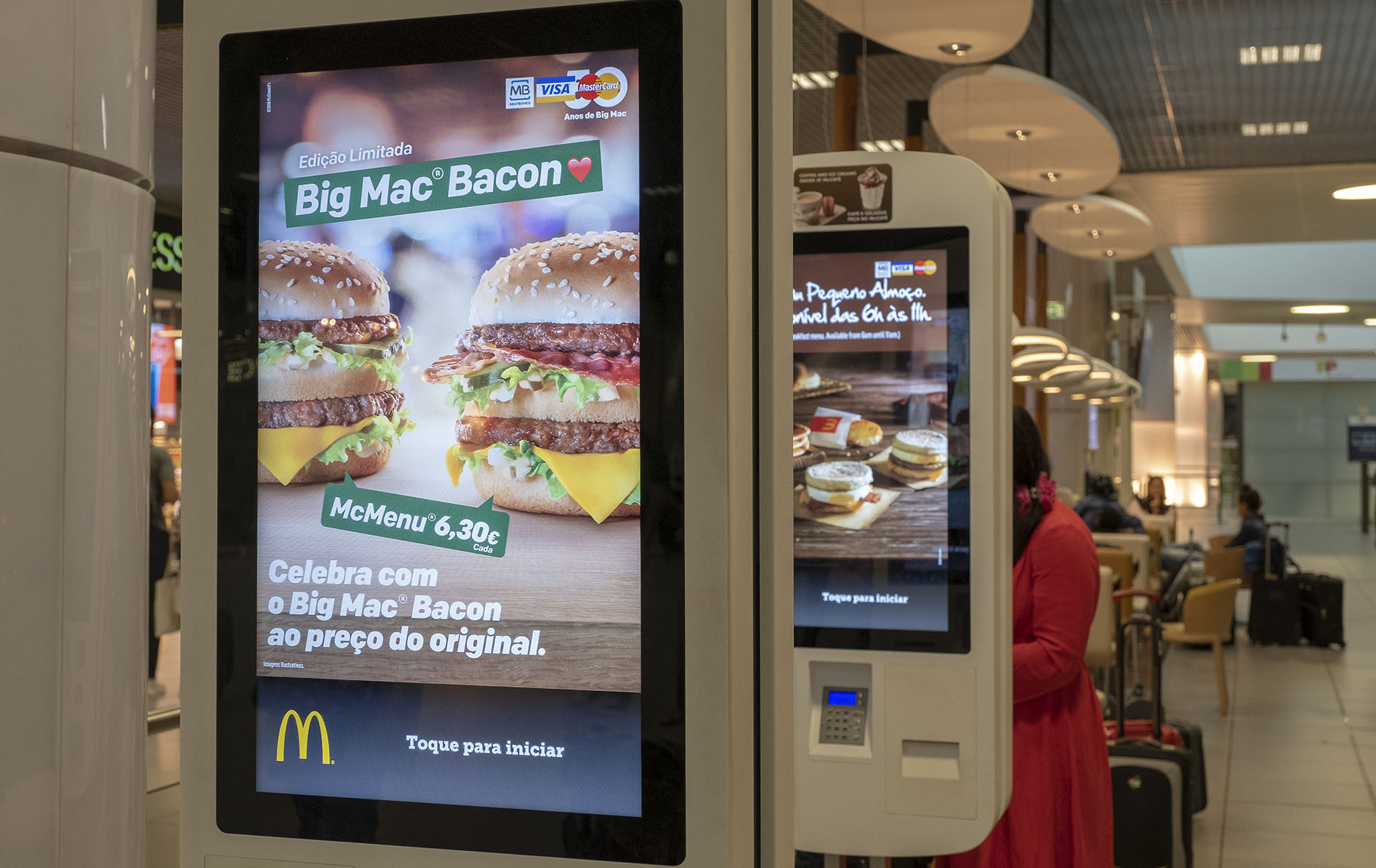 mcdonald's touchscreens bacteria