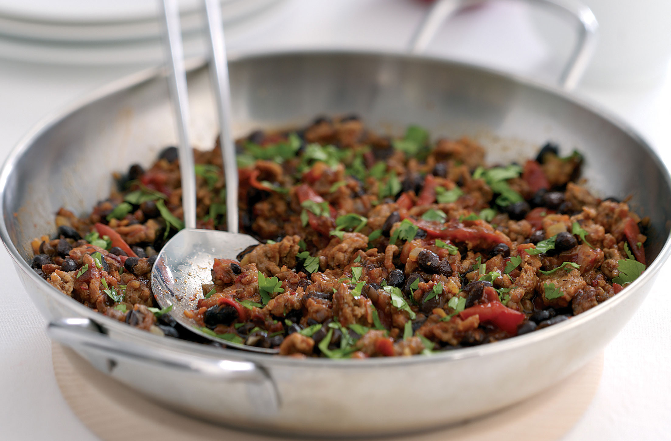 Slimming World's spicy vegetable chilli