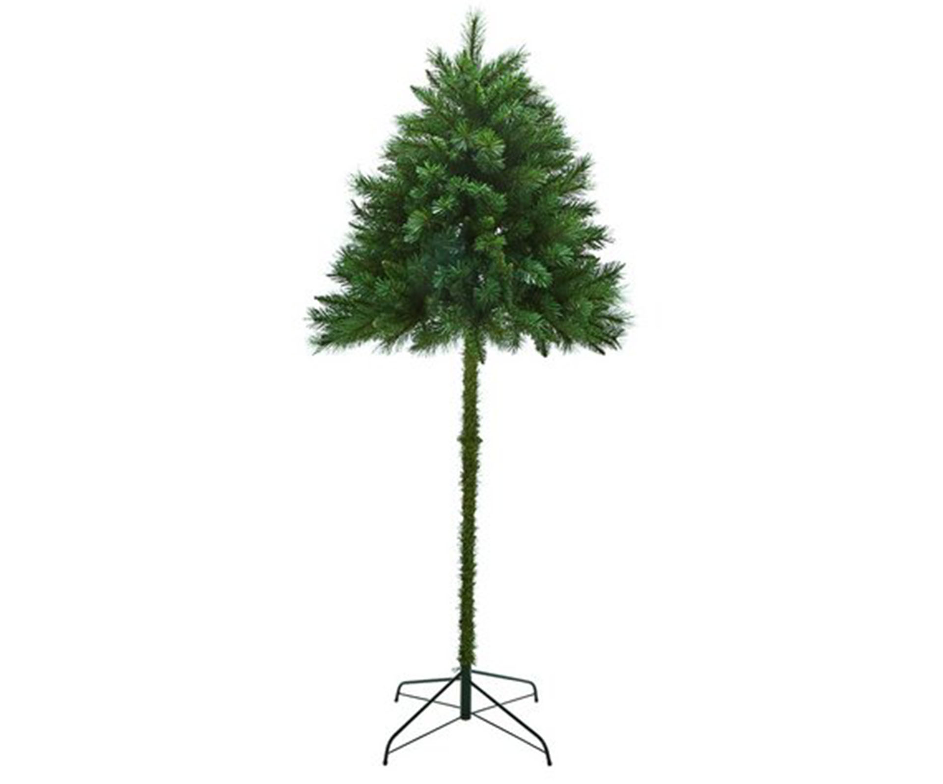 argos half christmas tree