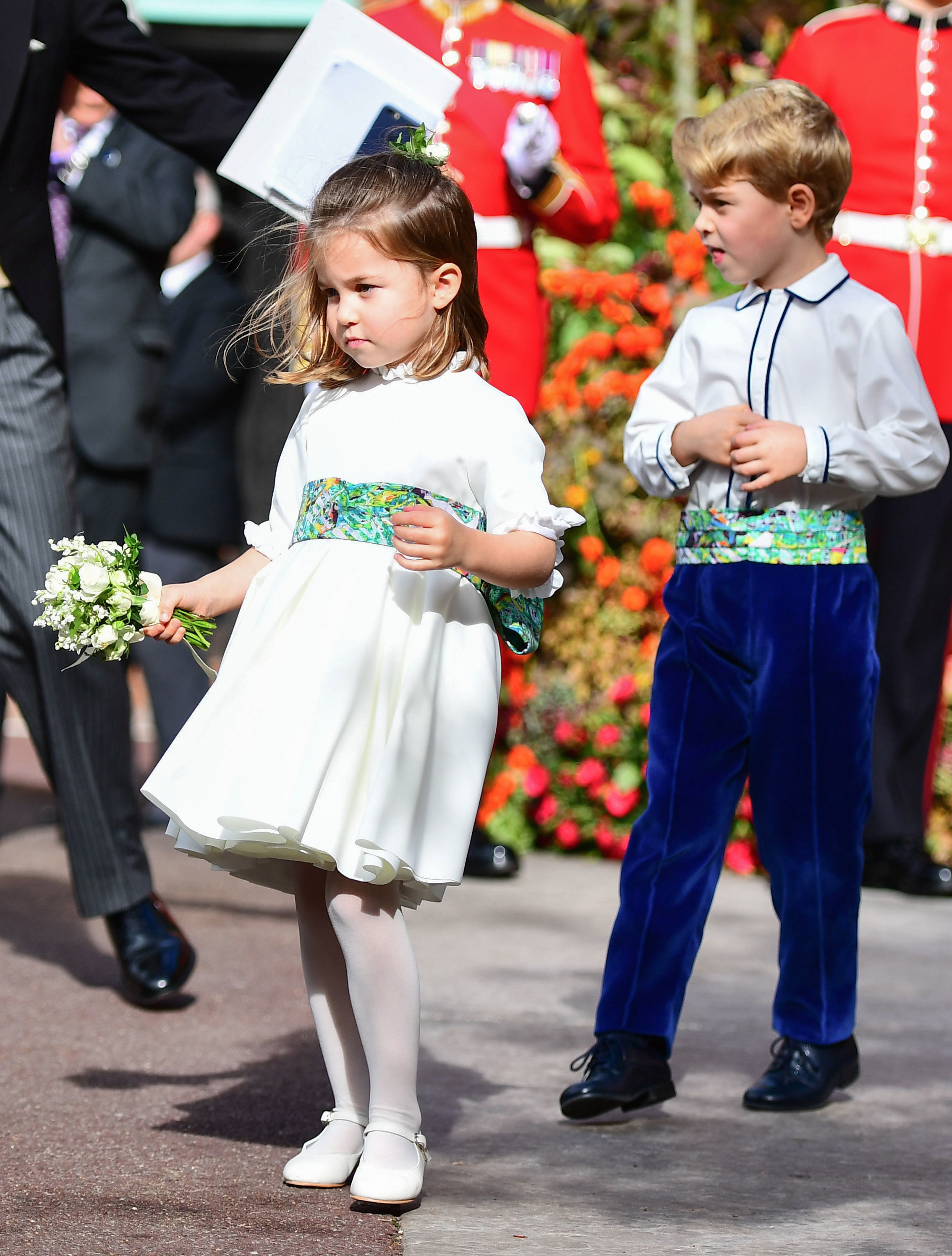 Prince George and Princess Charlotte