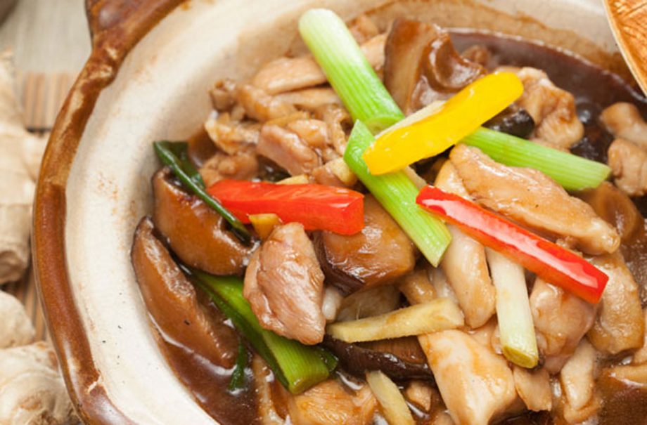 Soy and ginger chicken