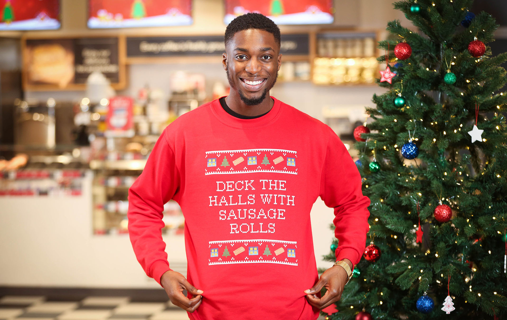 greggs launches festive gift range