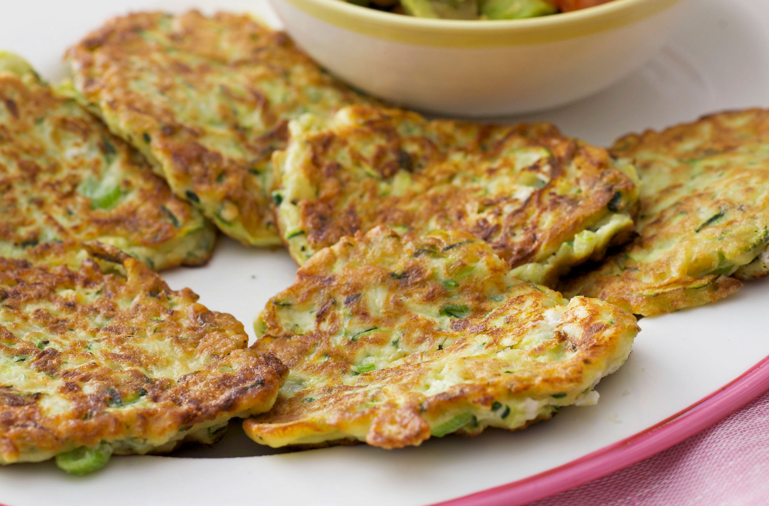 Courgette fritters