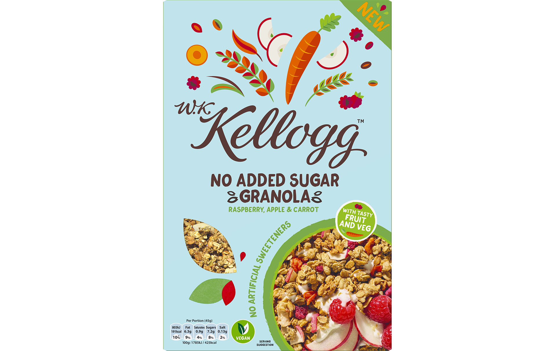 kellogg's carrot granola