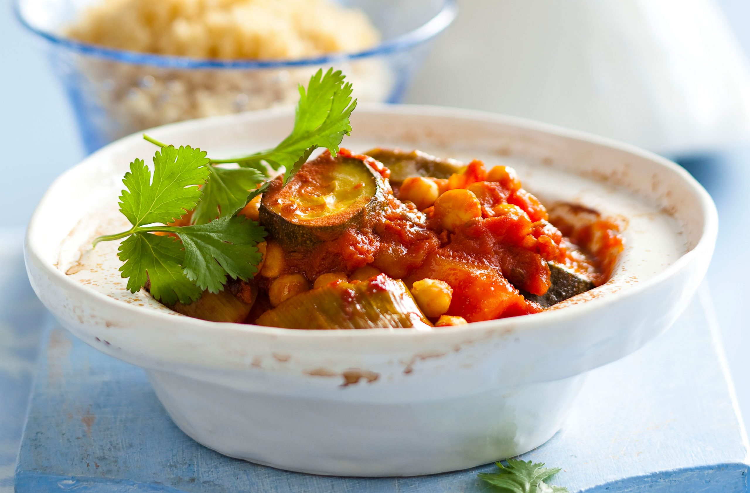 Moroccan root tagine with couscous