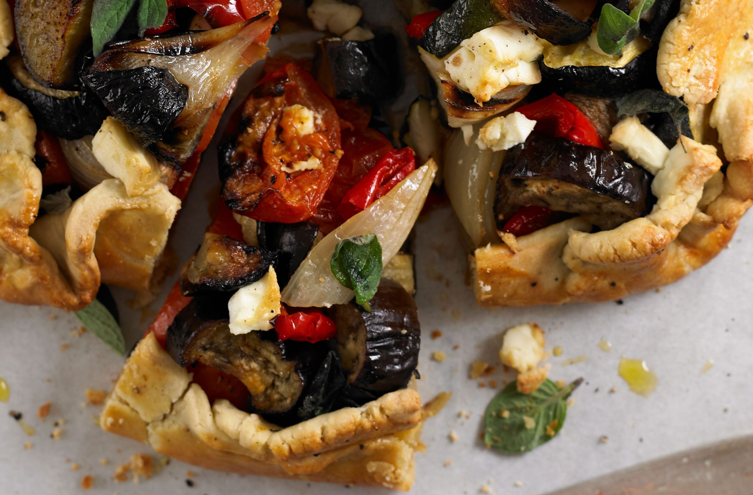 Roasted vegetable bake