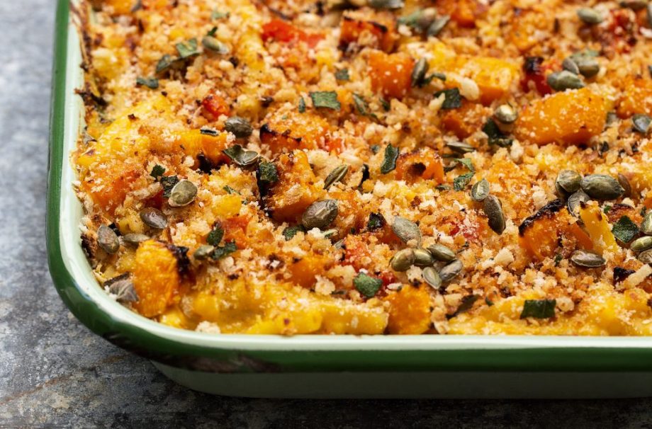 Tom Kerridge’s butternut squash pasta bake