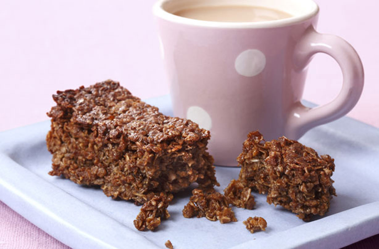 Treacle flapjacks