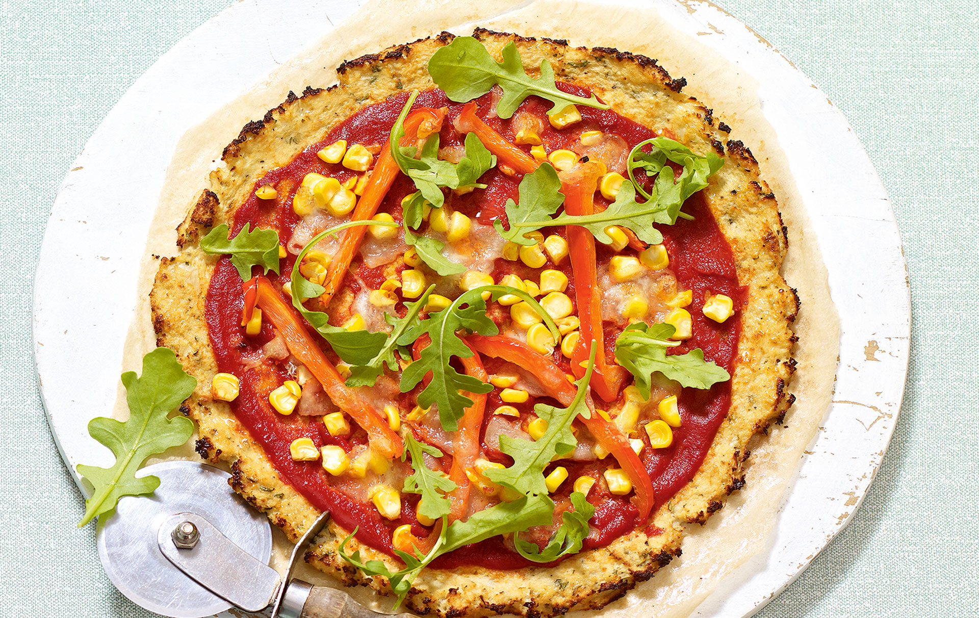 Cauliflower pizza