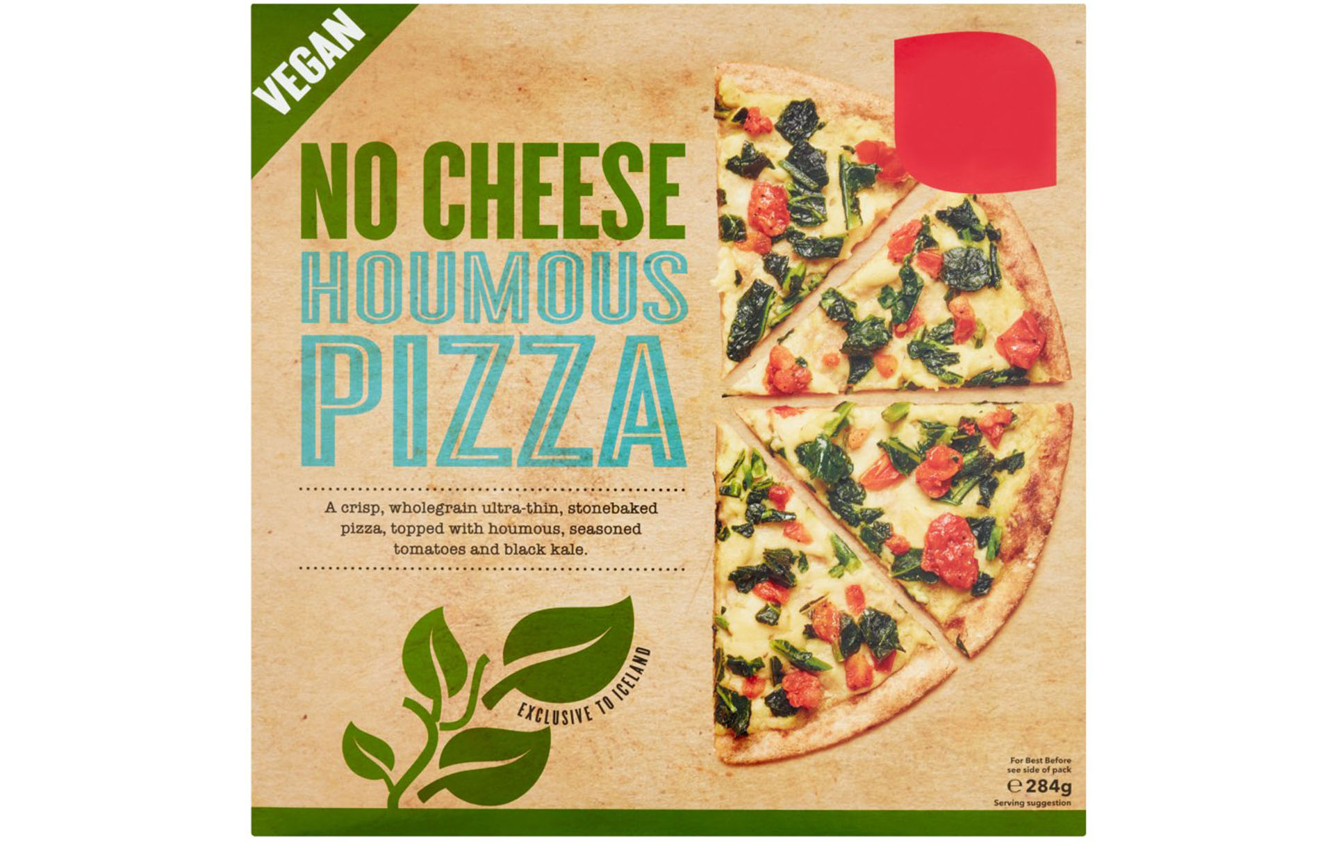 Iceland vegan pizzas