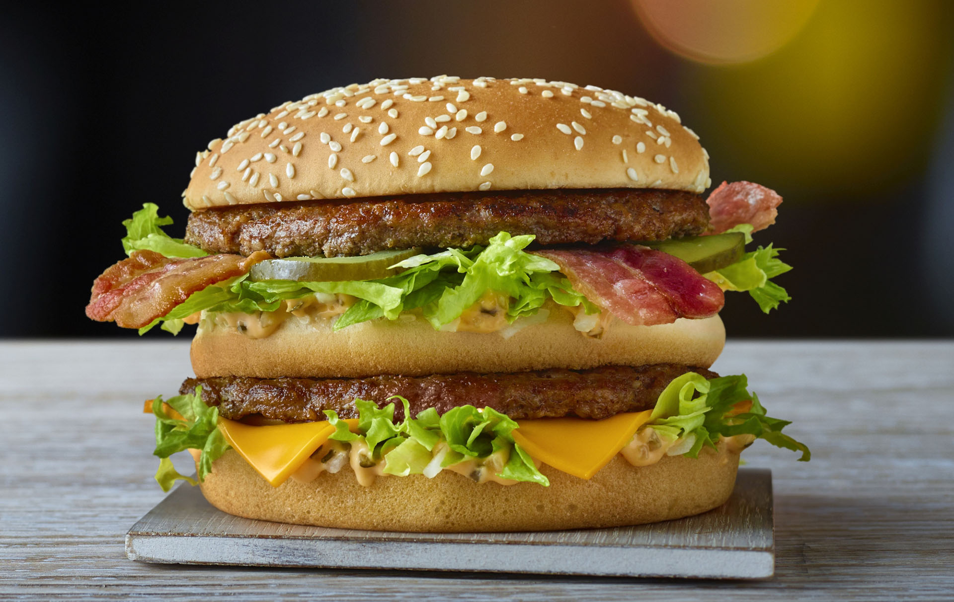 McDonald's big mac bacon