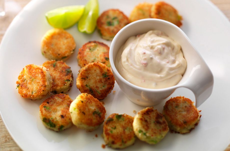 Chilly potato cakes