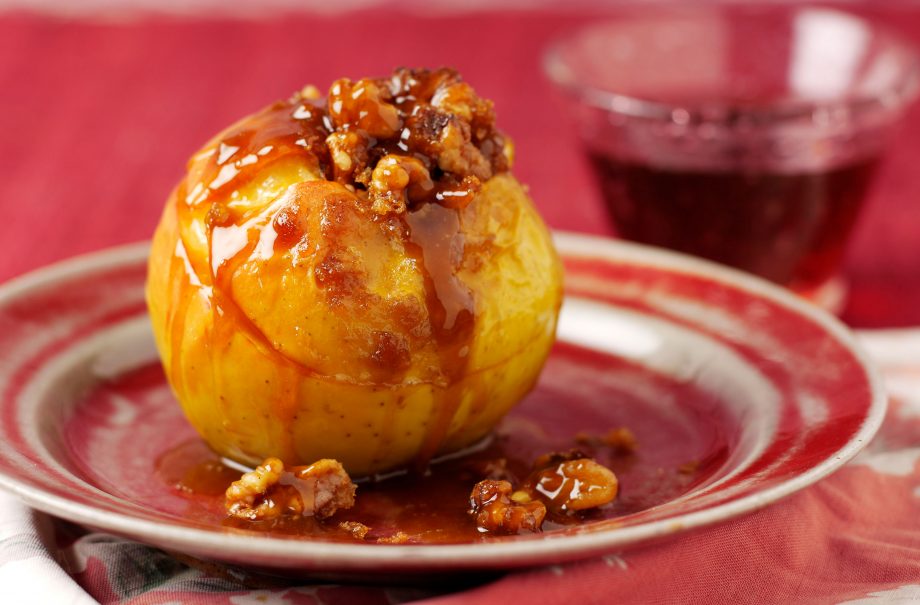 How to BBQ apples