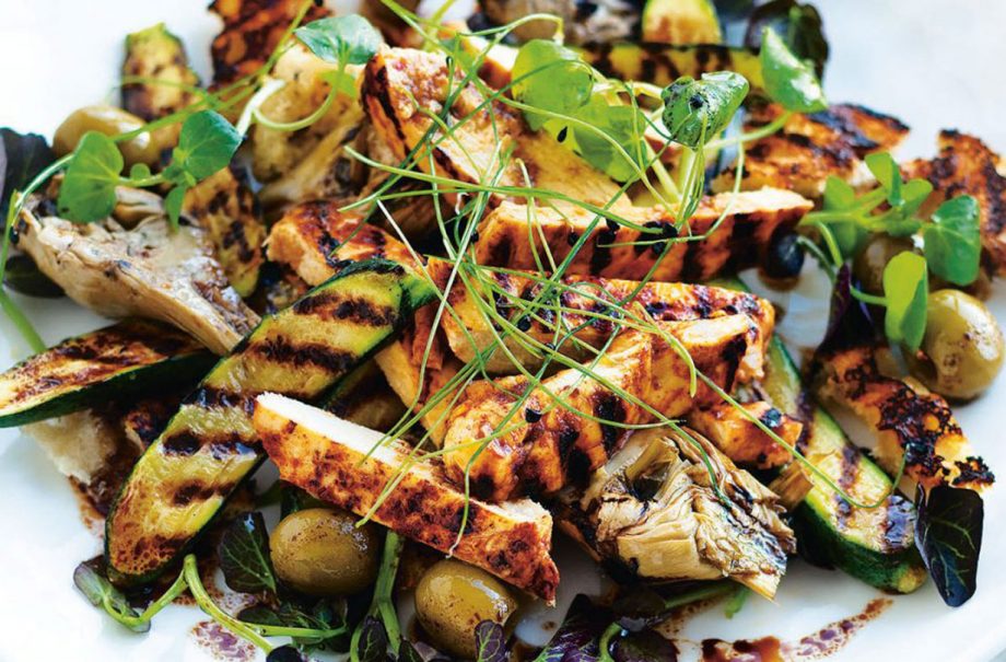 Moroccan chicken salad