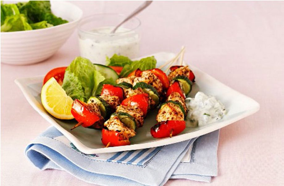 Thai-style chicken skewers