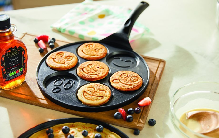 aldi emoji pancake pan