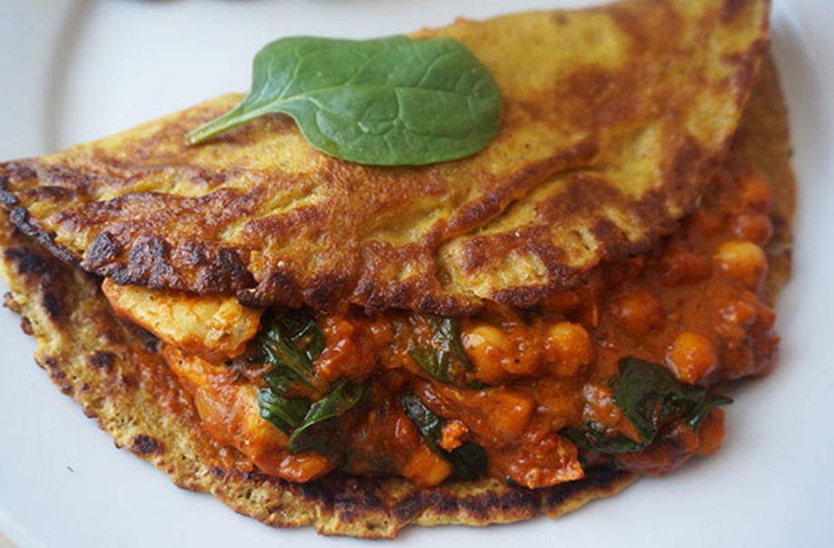Curry pancakes