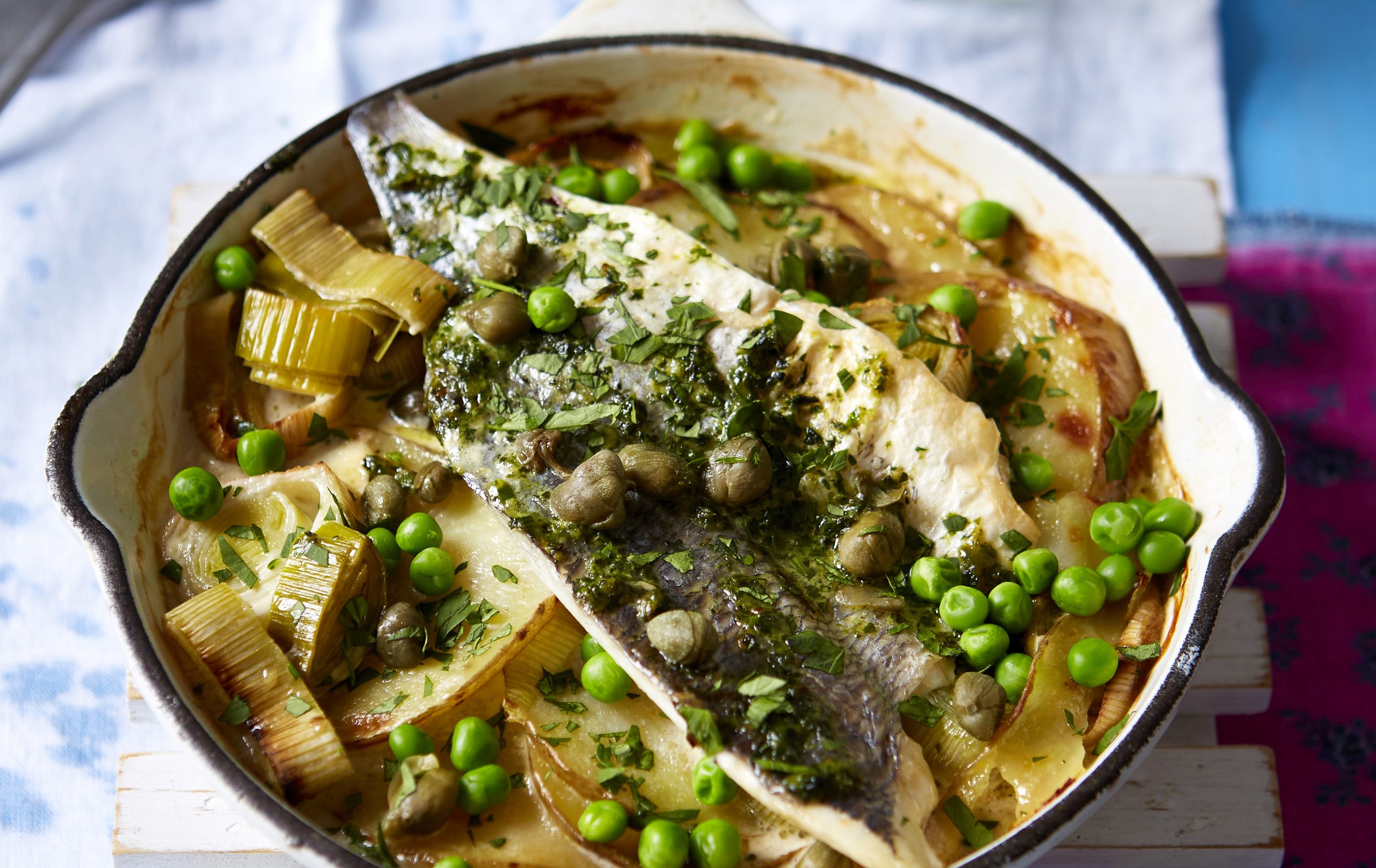 Fish With Peas Dinner Recipes GoodtoKnow