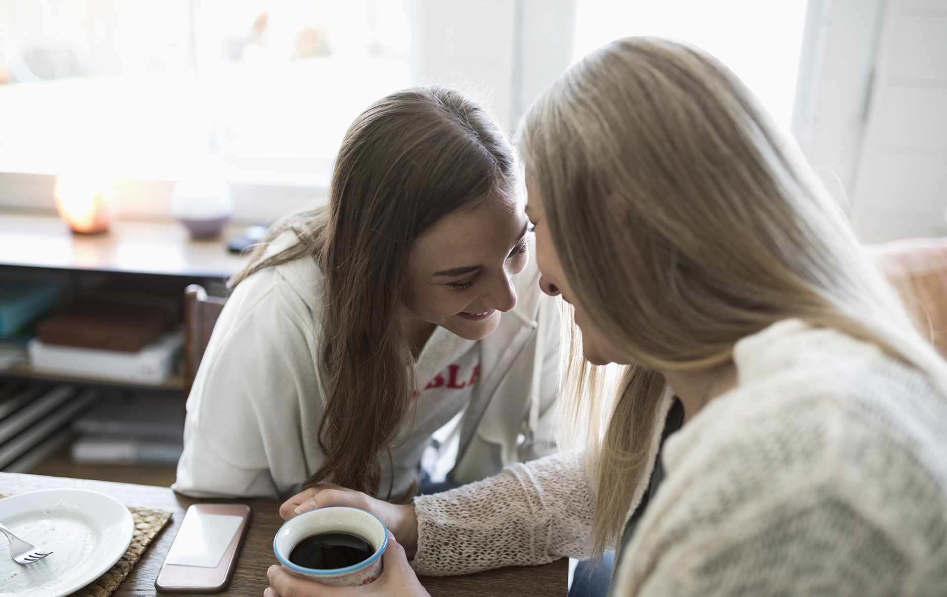 spending time mum extends life