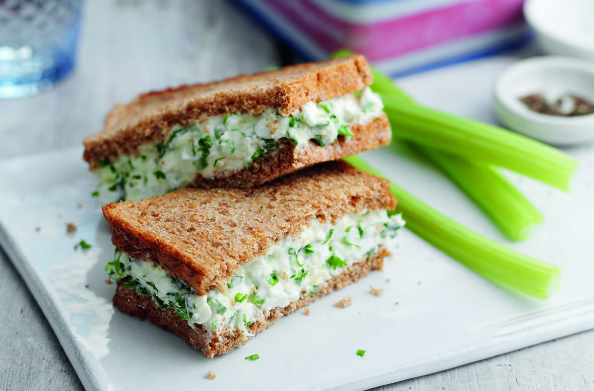 Slimming World's Cheese and Onion Sandwich