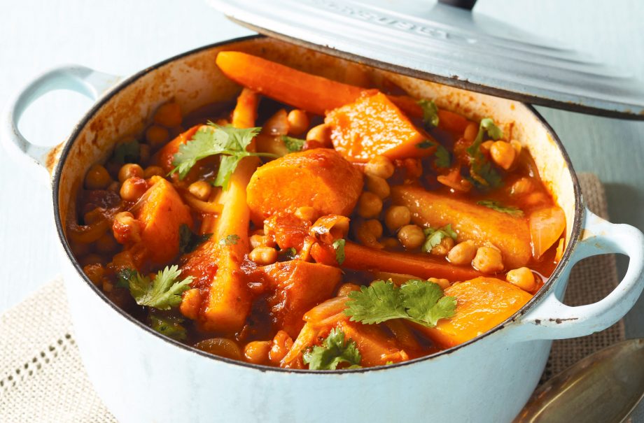 Winter root vegetable tagine