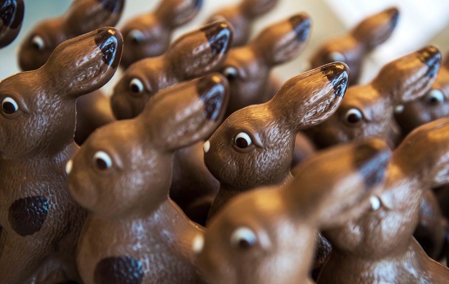 M&S's chocolate Easter bunny has gone viral thanks to its saucy pose