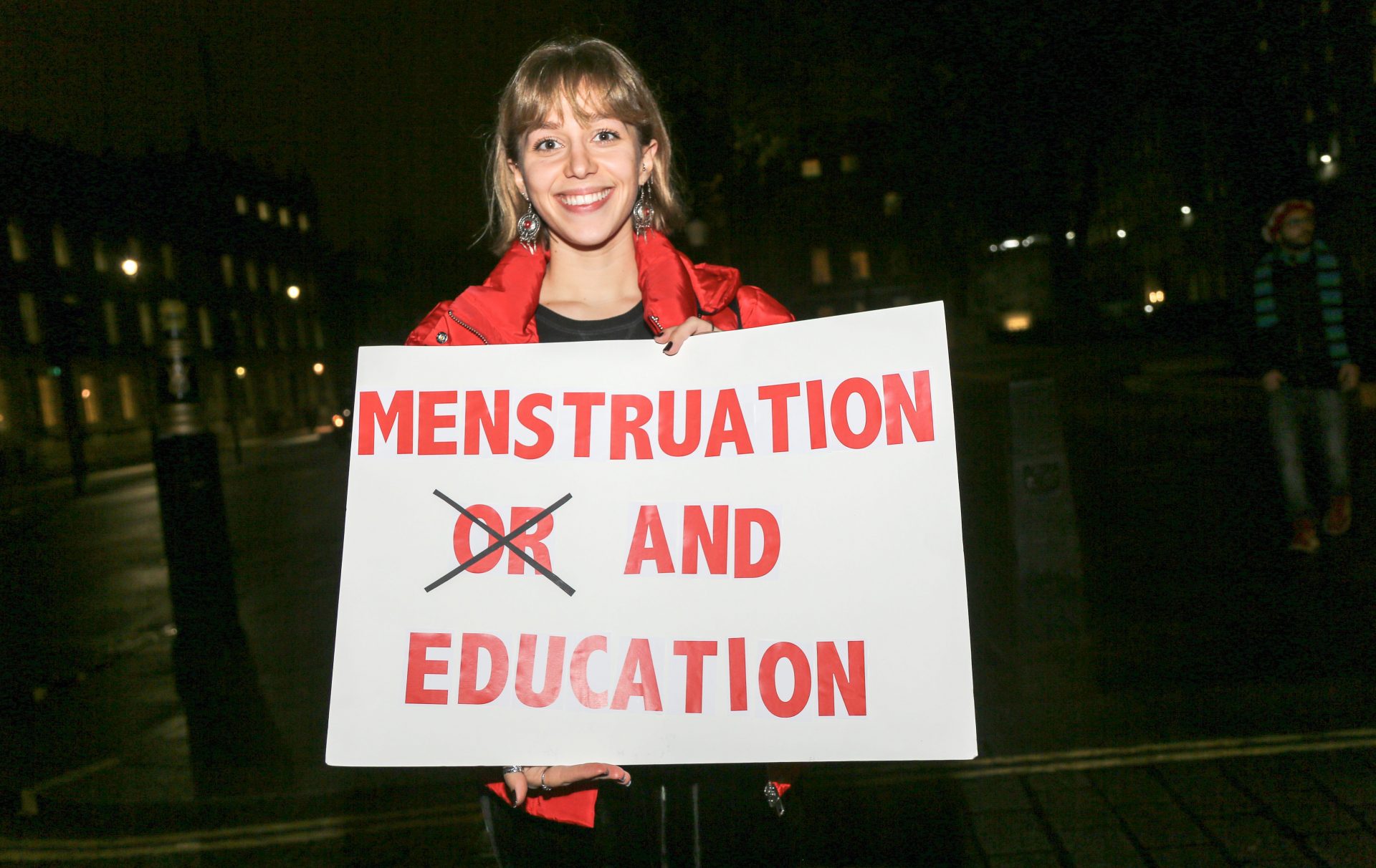 #FreePeriods protest, London, UK - 20 Dec 2017