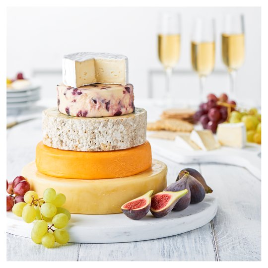 tesco cheese wedding cake