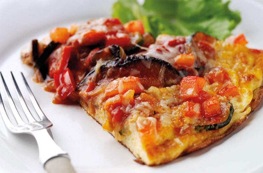 Annabel Karmel's ratatouille omelette