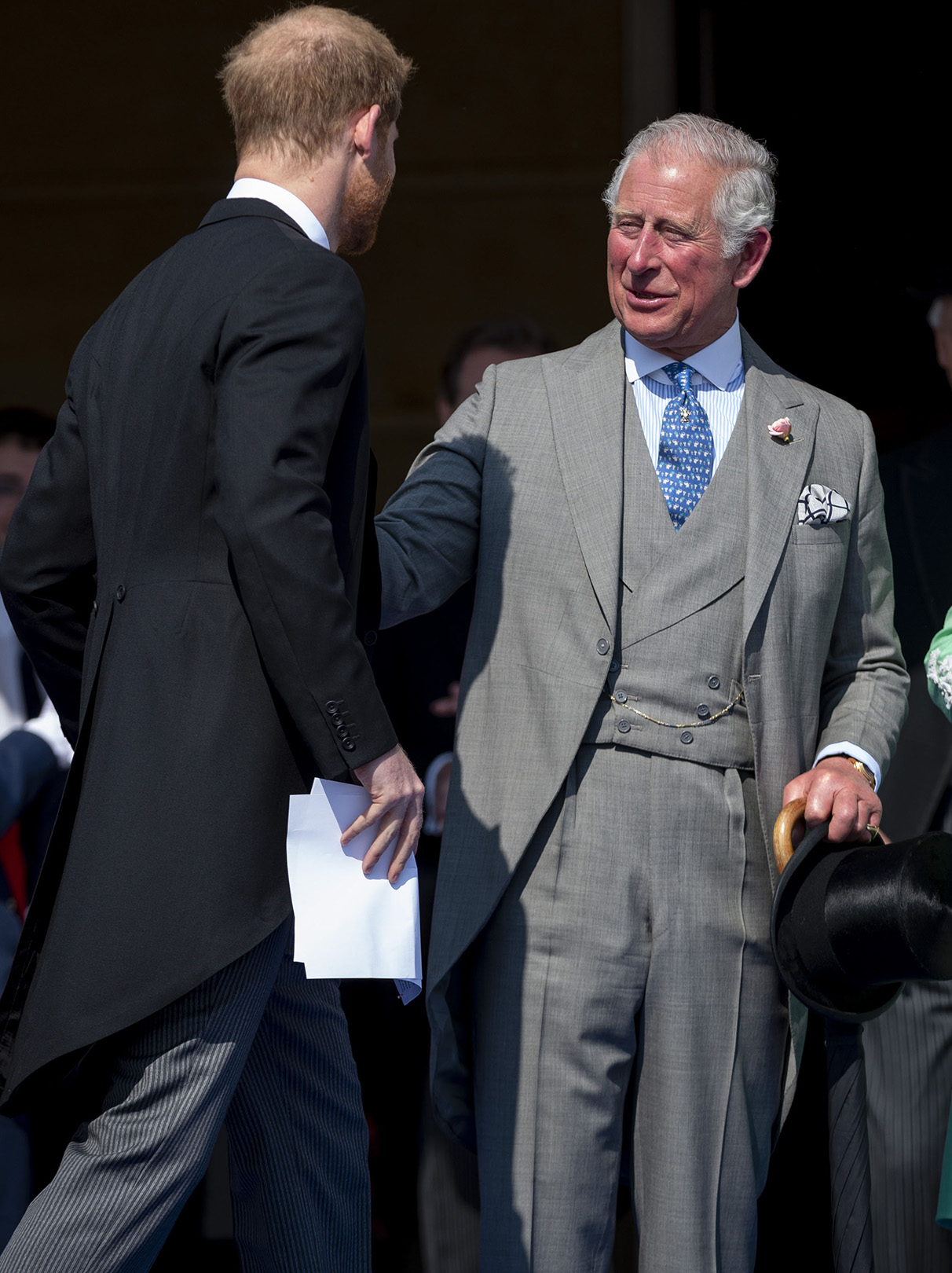 prince harry phone queen baby birth