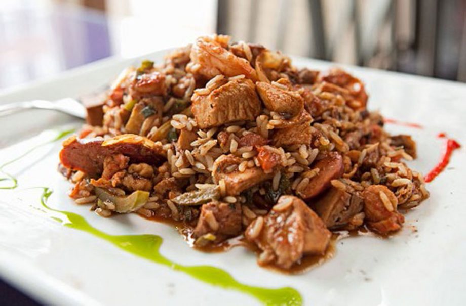 One-pot sausage and rice